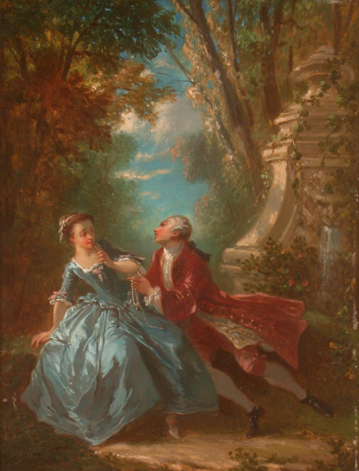 A Persuasive Suitor by Jean-Baptiste Huet